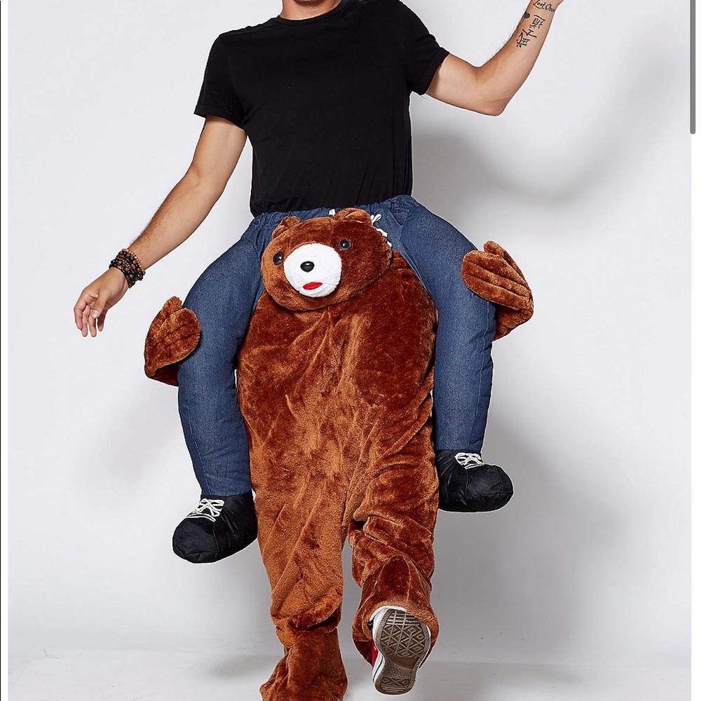 Bear piggyback costume